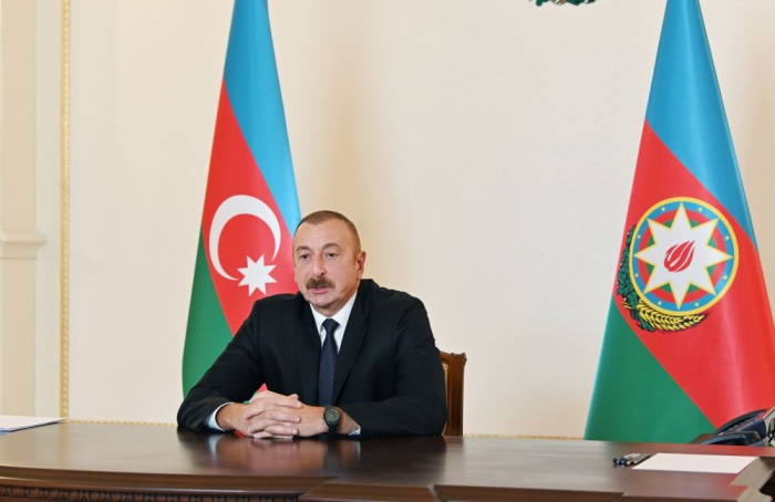   Ilham Aliyev platica sobre los motivos políticos del ataque militar armenio  