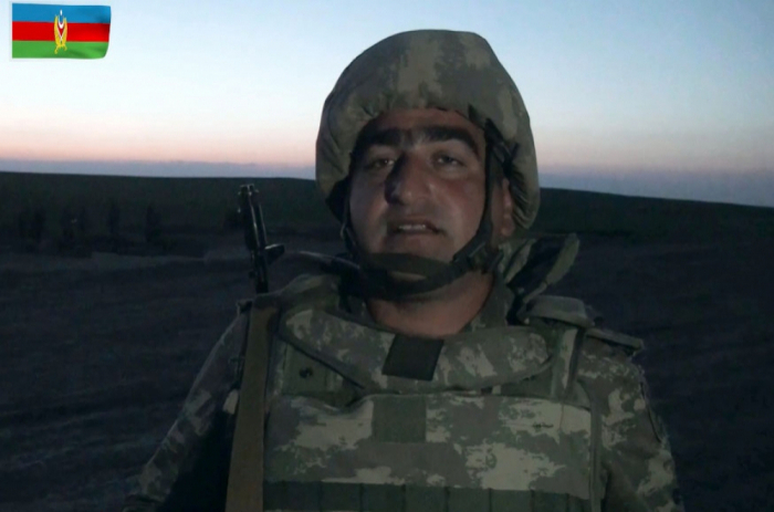   Tapfere Soldaten der aserbaidschanischen Armee -   VIDEO    