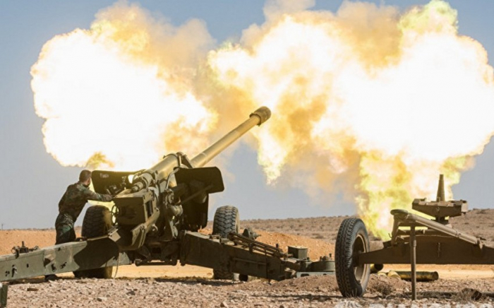   Armenia fires artillery shells at units of Azerbaijani Army in Lachin  