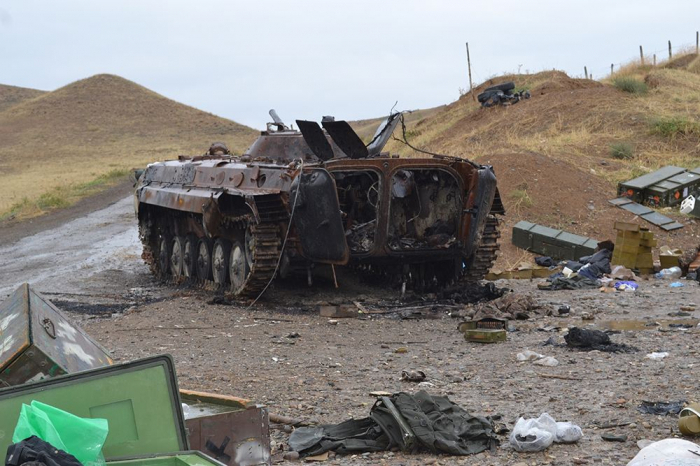   Armeniens militärische Ausrüstung innerhalb eines Monats zerstört -   LISTE    
