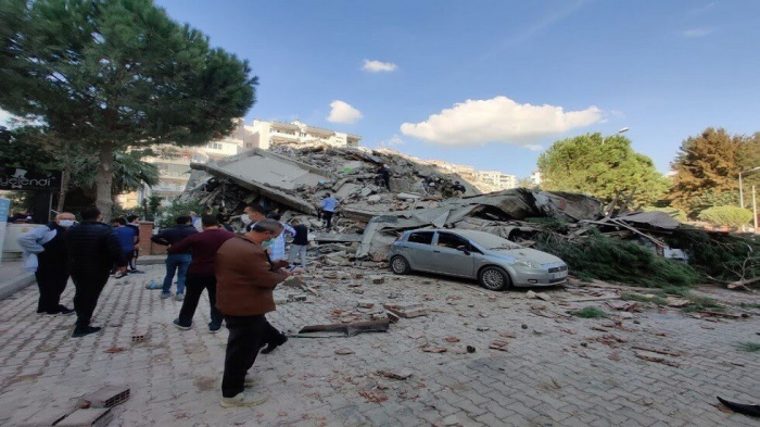   زلزال قوي يضرب ولاية إزمير التركية -   صور    