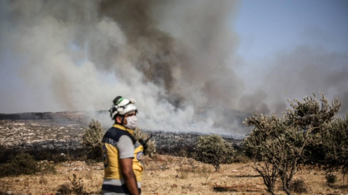 Waldbrände in Syrien treiben Zehntausende in die Flucht