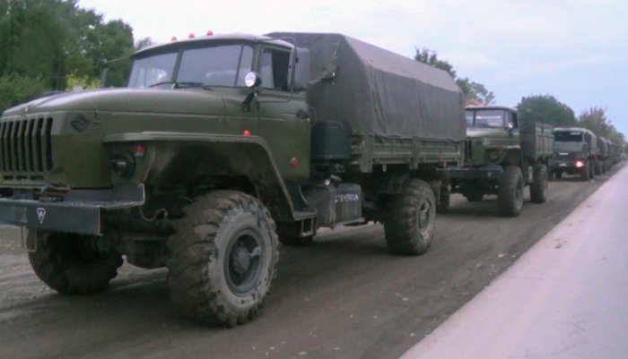   Video  of military equipment left on the battlefield by Armenian servicemen while fleeing 