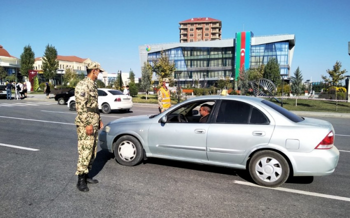 Qubada polis gücləndirilmiş rejimində işləyir  
