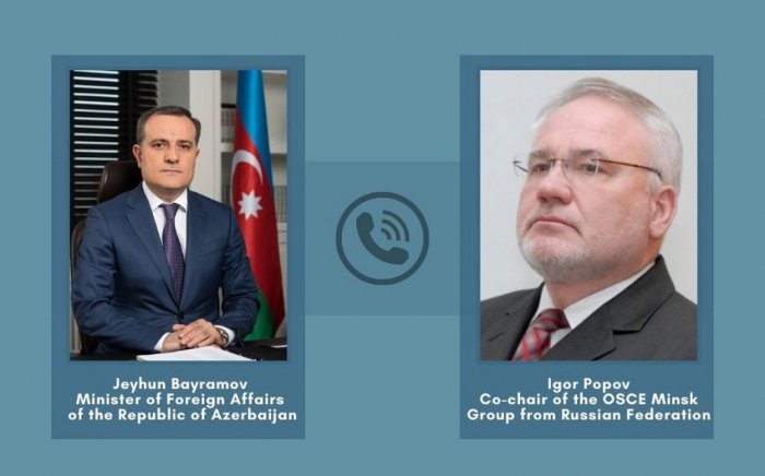   Jeyhun Bayramov mantiene conversaciones con los copresidentes del Grupo de Minsk de la OSCE  