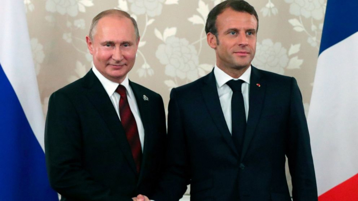  Macron et Poutine ont discuté de la situation au Karabakh