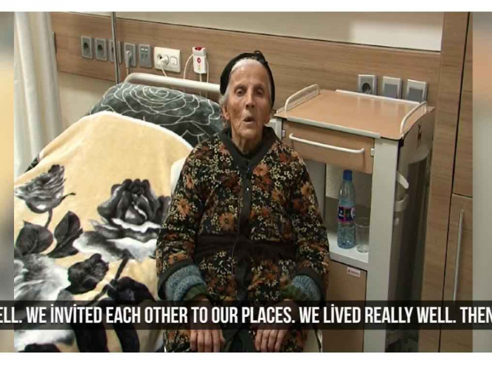  "الجنود الأذربيجانيون أنقذونا" -  امرأة أرمنية تبلغ من العمر 85 عامًا(فيديو)