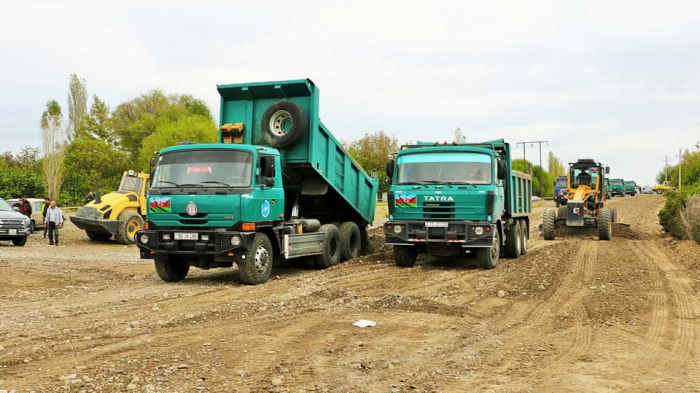  Azerbaijan starts reconstruction of roads in liberated Sugovushan and Talish villages 
