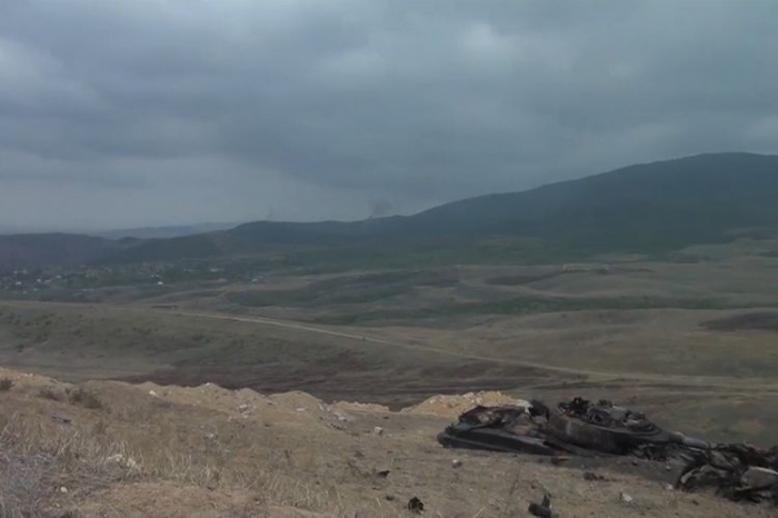 Ordumuzun azad etdiyi ərazilərdən ilk görüntülər -  VİDEO  