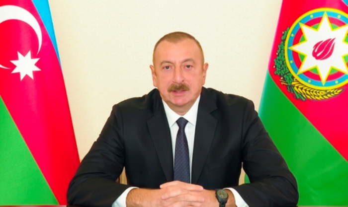      الرئيس:  "الثامن من نوفمبر سيبقى الى الابد في تاريخ اذربيجان"  