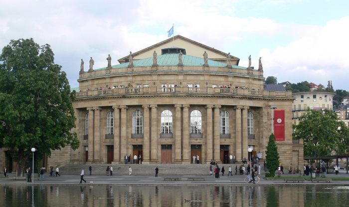 In Stuttgart fand eine Kundgebung zur Unterstützung Aserbaidschans statt