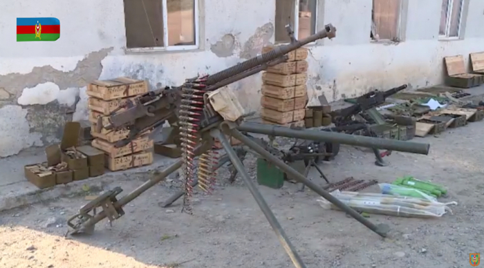   Armenia’s weapons, ammunition seized by Azerbaijani Army -   VIDEO    