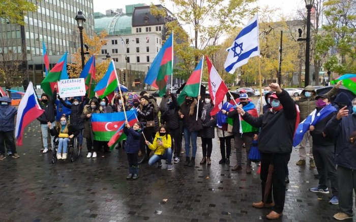 El terror armenio protestado en Montreal