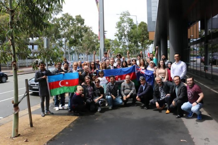 Azerbaijanis community holds protests in Sydney -   PHOTO  
