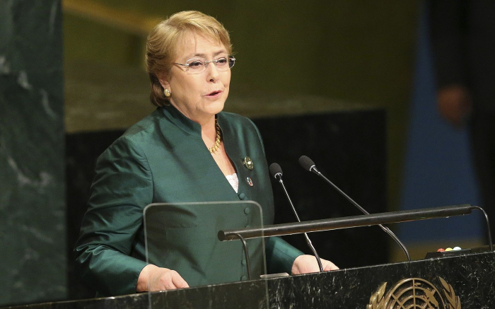   Indiscriminate attacks in populated areas may increase war crimes, says UNHRC chief Michelle Bachelet  