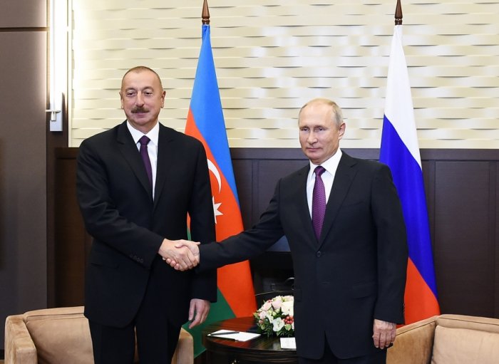  Ilham Aliyev discute du Karabagh avec son homologue russe Poutine 