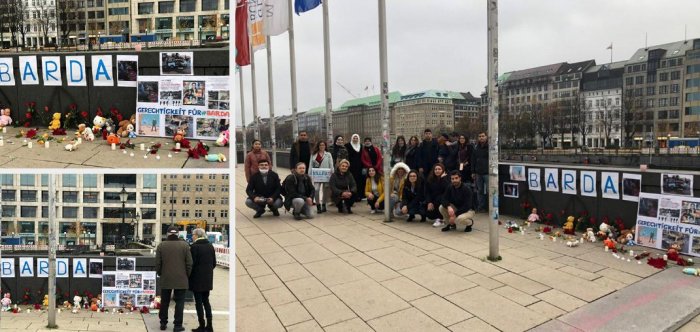 Azerbaijanis in Hamburg commemorate Armenian terror victims