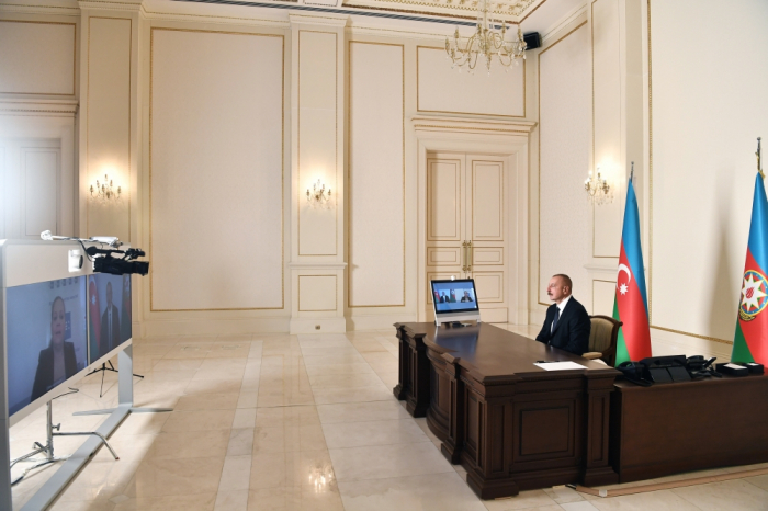  President Ilham Aliyev was interviewed by Spanish EFE news agency 
