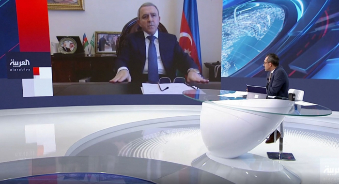  مناقشة نزاع كاراباخ في قناة العربية 