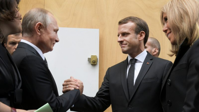   Putin besprach Karabach mit Macron  