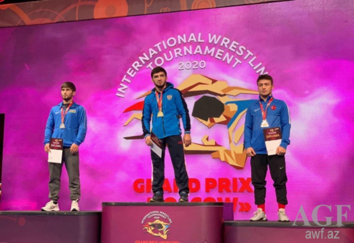 Azerbaijani wrestlers win five medals in Moscow