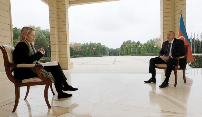  President Ilham Aliyev interviewed by BBC News -UPDATED