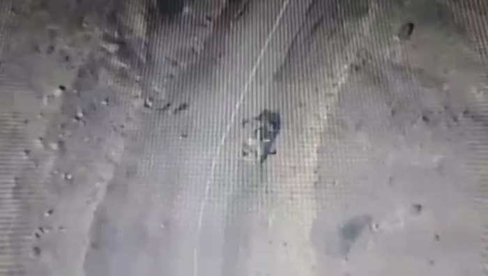  Un char arménien a été détruit sur la route de Latchine-Choucha -  VIDEO  