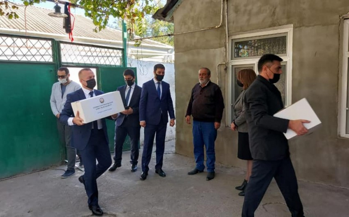 Azerbaijani MFA renders humanitarian aid to families of Tartar, Barda districts