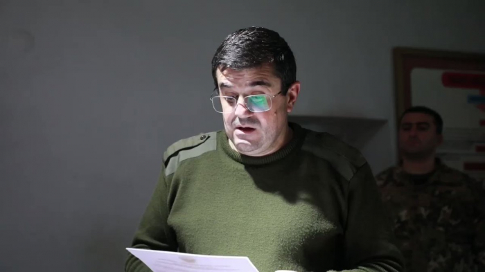 Karabakh separatists’ leader Harutyunyan beaten by Armenian general