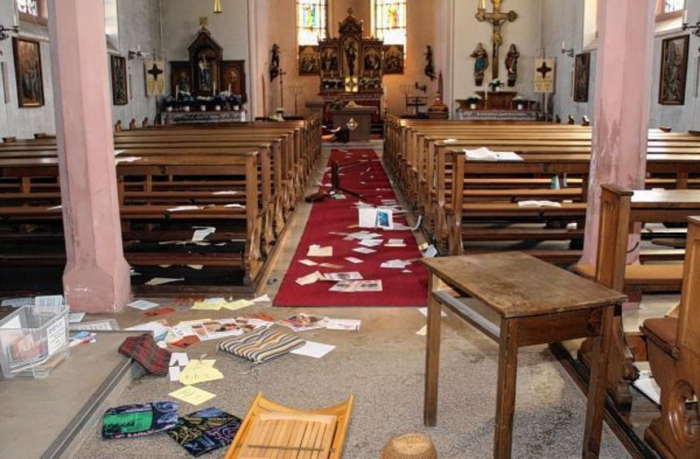   Einbrecher stehlen Heiligtümer aus Kirche in Rüsselheim – 15.000 Euro Schaden  