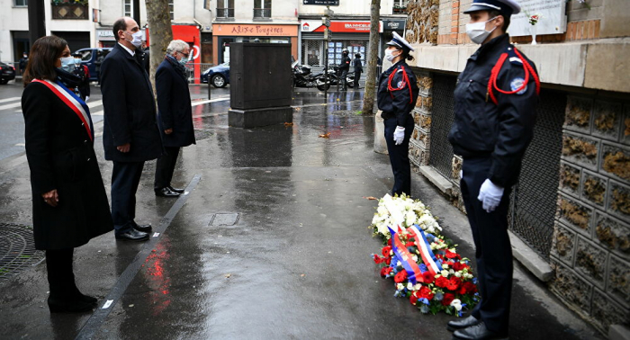  Frankreich erinnert an Opfer von Pariser Terrorattacken