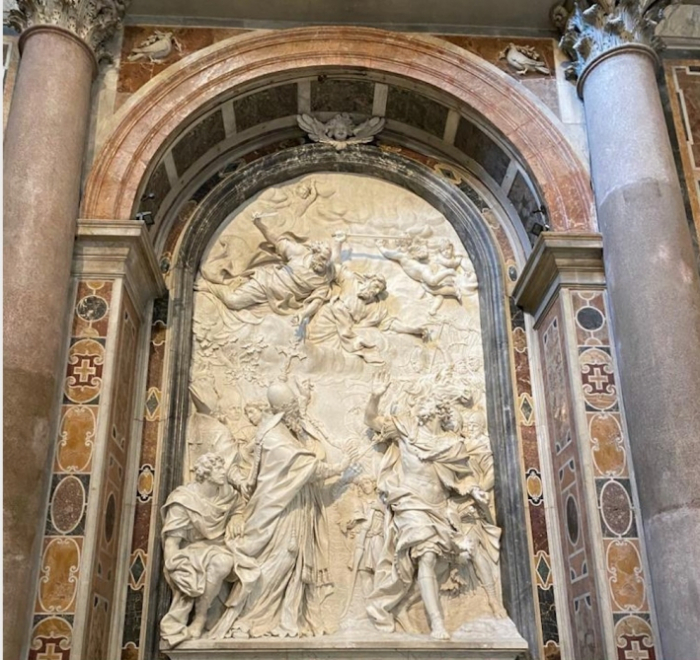 Heydar Aliyev Foundation restores bas-relief of “the meeting between Pope 1st Leo and Hun Emperor Attila” in St. Peter’s Basilica in Vatican