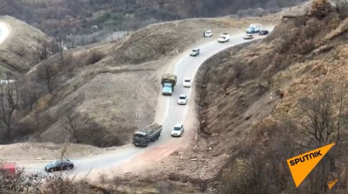  Los armenios cortan los árboles en Kalbajar y se los llevan-  VIDEO  