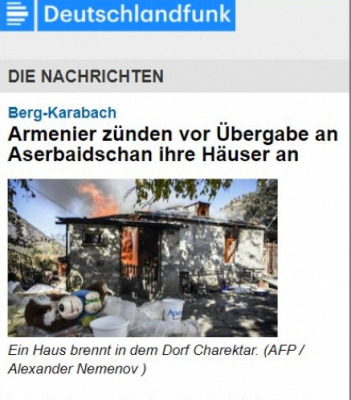 German portal wrote about Armenians