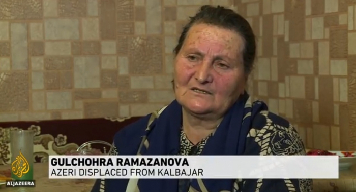  Al Jazeera hizo un reportaje sobre una familia de Kalbajar-  FOTOS  