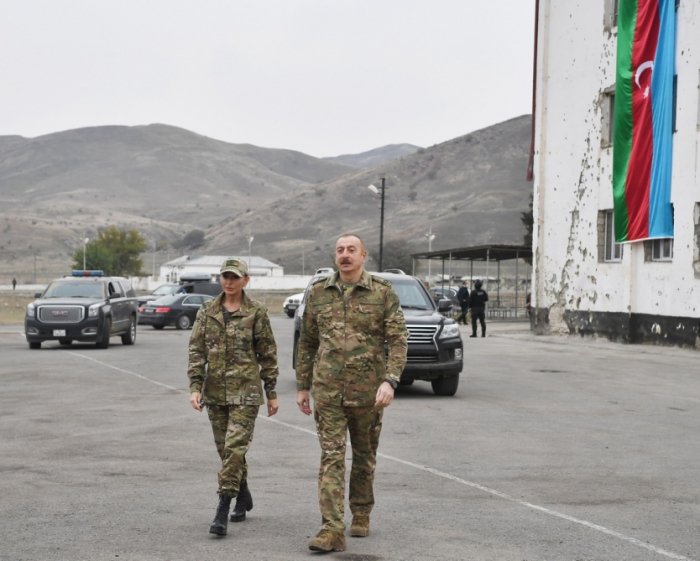  Ilham Aliyev y Mehriban Aliyeva en Fuzuli y Jabrayil -  FOTOS  