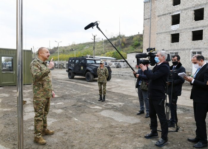     Ilham Aliyev:   "Restauraremos todos estos lugares"  