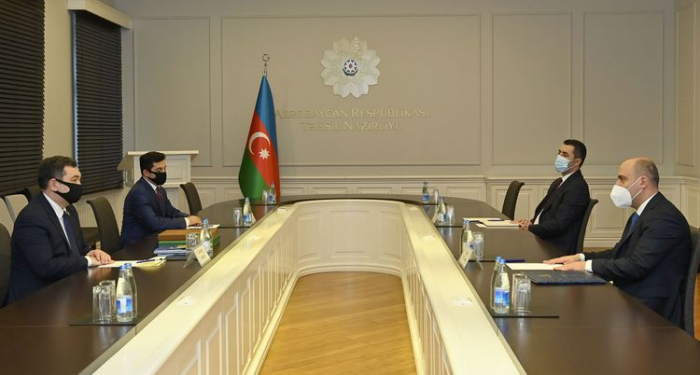 Nazir Beynəlxalq Türk Akademiyasının prezidenti ilə görüşüb 