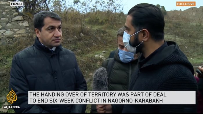  Al Jazeera hace un reportaje desde Fizuli -  VIDEO  