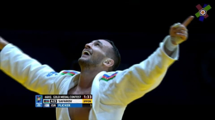 Azerbaijani judoka Orkhan Safarov becomes European champion
