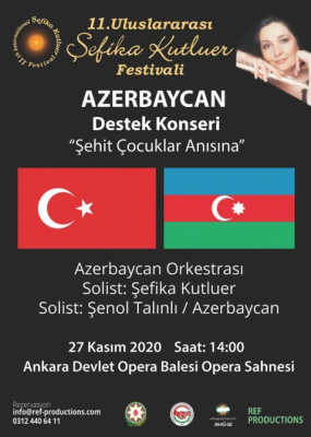 Ankara acogerá un concierto en apoyo de Azerbaiyán