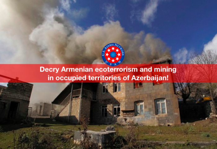 La red de azerbaiyanos en EE.UU. realiza campaña para informar al público americano del ecoterrorismo armenio