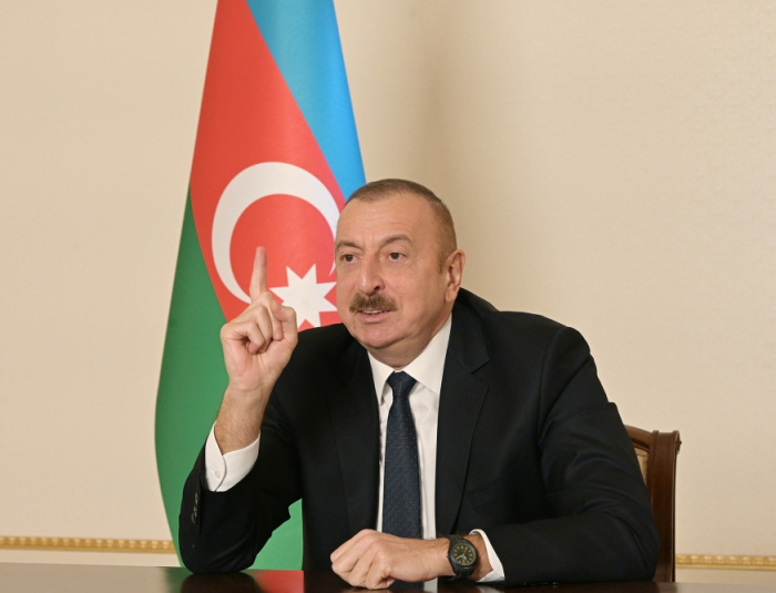   Preliminary instructions have already been given for restoration of railway to Nakhchivan - Ilham Aliyev  