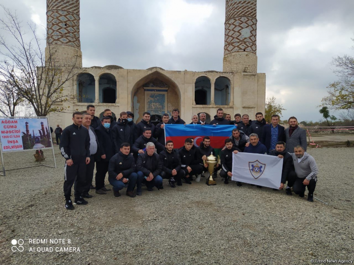 Garabagh FC representatives visit Aghdam - PHOTOS/VIDEOS