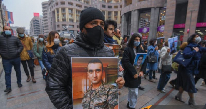 Protesters marched to Russian embassy in Yerevan