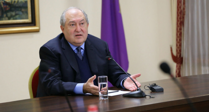   Current government must go, says Armenian President Sarkissian  