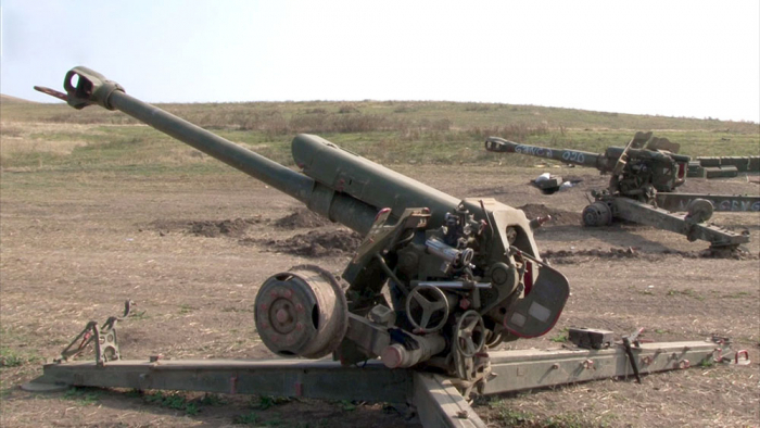   المعدات العسكرية التي تركها الأرمن -   فيديو    