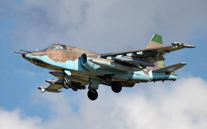   تم تدمير مقاتلة Su-25  