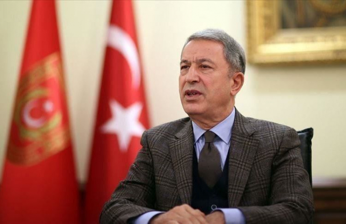     حلوصي أكار  : "لتركيا مكان في ساحة المعركة وعلى طاولة المفاوضات"  