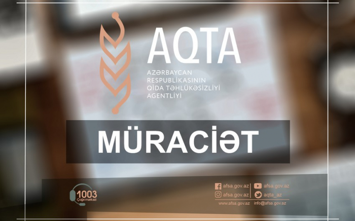 AQTA sahibkarlara müraciət etdi